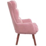  Fotelja Ružičasta 69 x 74 x 93 cm Baršun | Eponuda.com