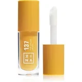 The Color Lip Oil vlažilno olje za ustnice odtenek 137 - Bright honey yellow, sheer 4 ml
