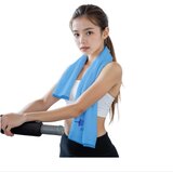 INF Microfiber Gym Sweat Towel – Quick-Dry, Super Absorbent Workout Towel Blue, (5000235717) Cene