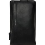 Calvin Klein Torbica za okrog pasu Raised Square Sling LV04D3271G Črna Cene