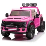 Xxl otroški avto Ford super Duty 12V Roza