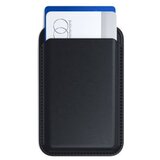 Satechi black vegan-leather magnetic novčanik i držač za telefon | ePonuda.com