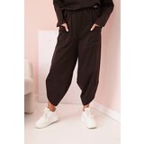 Kesi Włoski Set of new punto sweatshirt pants brown | shoptok.hr