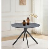 MID.YOU Jedilna Miza Lennox, Siva, Ø 110cm | Shoptok.si