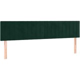  box spring s madracem tamnozeleni 120x190 cm baršunasti | shoptok.hr