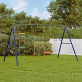 vidaXL Zunanji komplet gugalnica, trapez, lestev, gugalnica z diski | Shoptok.si