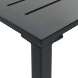 vidaXL 11-dijelni vrtni barski set crni od čelika obloženog prahom | shoptok.hr
