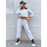 DStreet Komplet dresowy damski CHARM jasnoszary | Shoptok.si