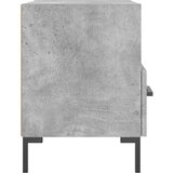  Noćni ormarići 2 kom boja betona 40x35x47,5cm konstruirano drvo | shoptok.hr
