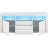 XORA komoda, bela, bela, visoki sijaj | Shoptok.si