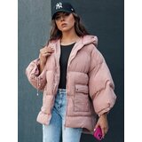 DStreet Kurtka damska pikowana PARIMA różowa | Shoptok.si