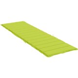  Blazina za ležalnik svetlo zelena 200x50x3 cm oxford tkanina, (20623492) | Shoptok.si
