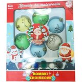  Set od 6 kuglica za bor sa bojama za oslikvanje | Shoptok.si