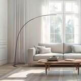Lesnina XXXL Tamno smeđa LED stojeća svjetiljka s mogućnosti zatamnjivanja (visina 210 cm) Shanghai – | shoptok.hr