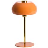 Light & Living Oranžna namizna svetilka s kovinskim senčilom (višina 40 cm) Surin – | Shoptok.si