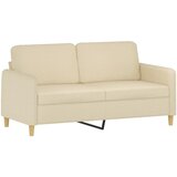  2-dijelni set sofa s jastucima krem od tkanine | shoptok.hr