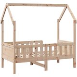 vidaXL Otroški posteljni okvir 70x140 cm trdna borovina | Shoptok.si