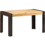  Blagovaonski stol 140x70x76 cm od masivnog grubog drva manga | shoptok.hr