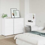  Ormari za skladištenje Visoki sjaj bijela 60 x 48 x 105 cm | shoptok.hr