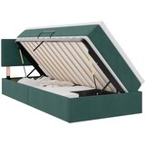  Krevet s prostorom za pohranu s LED-om Tamnozelena 90 x 200 cm | shoptok.hr