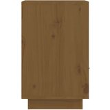 Nočna omarica 2 kosa medeno rjava 40x34x55 cm trdna borovina, (20733484) | Shoptok.si