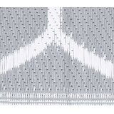 Vanjski tepih sivi 140 x 200 cm PP | shoptok.hr