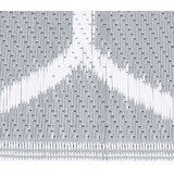 Vanjski Zunanja preproga siva 140x200 cm PP, (20668445) | Shoptok.si