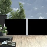  Uvlačiva bočna tenda 100 x 1000 cm crna | shoptok.hr