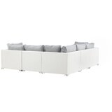 Venture Home Amazon kutna vrtna lounge garnitura, bijela Slike