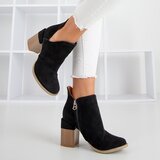 Resti Black women's stiletto boots with cutouts Cintura - Footwear | ePonuda.com