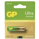  Baterija GP ULTRA alkalna LR6 AA 4 kos 4/1 Cene