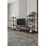 Hanah home Hanah Kućna TV komoda Grand, 188x106x34 cm, Crna Cijene