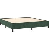  Posteljni okvir temno zelen 180x200 cm žamet, (20795156) | Shoptok.si