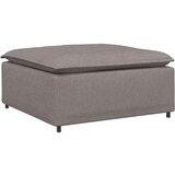  Modularni kauč s podnožjem sivo-smeđi 100x100x48 cm - Sivo-smeđa tabure | shoptok.hr