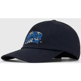 Ader Error Pamučna kapa sa šiltom Edca Logo Cap boja: tamno plava, s aplikacijom, BMADFWHW0205