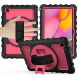 NIKCORP Ovitek za iPad 9 / 8 / 7 10.2 s stojalom, naramnim trakom in držalom za pisalo, odporen na udarce, roza barve, (5000139269) | Shoptok.si