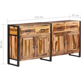  Komoda 172x35x80 cm masivno drvo bagrema s premazom boje meda | shoptok.hr
