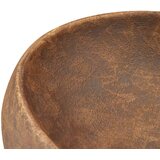 Nadgradni umivaonik smeđi ovalni 59x40x15 cm keramički | shoptok.hr