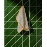 Kave Home Rumena/bela frotirna bombažna brisača 30x50 cm Sedora – | Shoptok.si