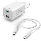 Hama Punjač set USB-C, 32W, QC, bijeli | Eponuda.ba