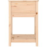  Sadilica s policom 54x54x81 cm od masivne borovine | shoptok.hr