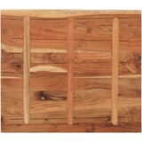 vidaXL Stolna ploča 110x80x2 5 cm pravokutna od masivnog drva bagrema | shoptok.hr