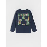 Reserved - Predimenzionirana majica dugih rukava Minecraft - steel blue | shoptok.hr