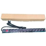 Exeshop Razvodni PDU panel za rack 19 in/ sa 12 utičnih mesta/ kabl 2m (aluminijum) | ePonuda.com