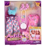  Set odjeće za lutku, blagdanski stil, haljina, dodaci ZA5707 | shoptok.hr