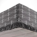 Douceur d intérieur Temno siva napenjalna bombažna rjuha 140x190 cm Aristide – | Shoptok.si