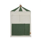 OYOY Mini Zeleni/krem tekstilni viseći organizator 40x1x60 cm Circus – Cijene