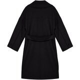 Trendyol Black Button Detailed Slit Oversize Coat | Shoptok.si