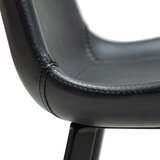 DAN-FORM Denmark Črn barski stol (vi&amp;scaron;ina sedeža 65 cm) Hype &amp;ndash; Slike