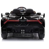  Licencirani auto na akumulator Lamborghini Veneno 4x4 + MP4 - crni | shoptok.hr